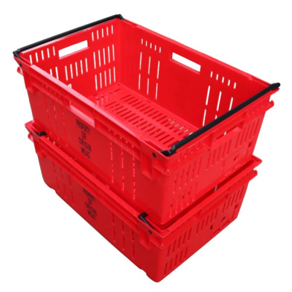 plastic fruit crates Rolling crates