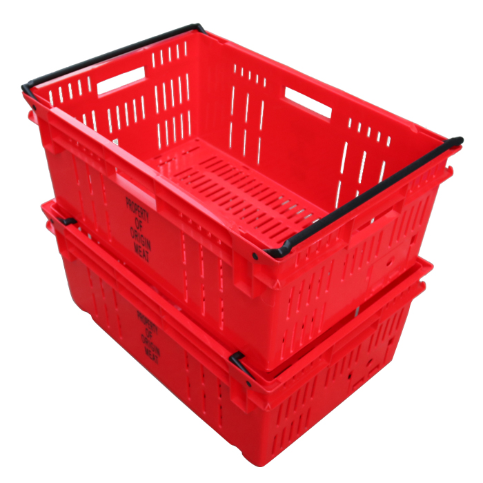 plastic fruit crates Rolling crates