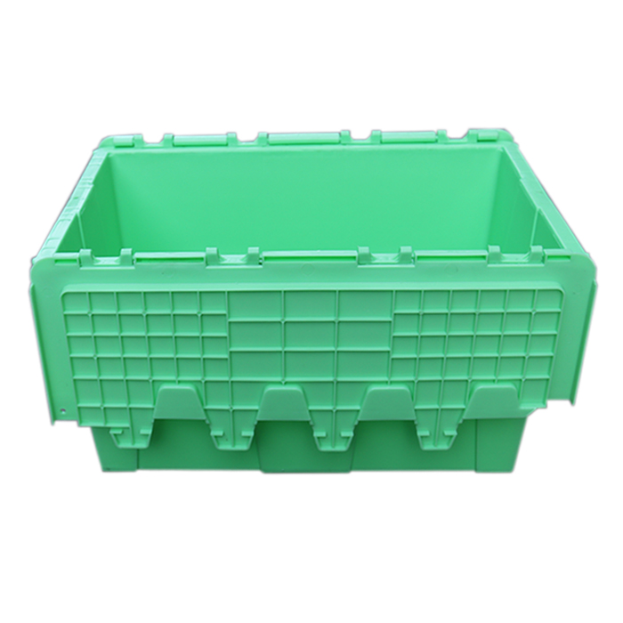 hinged plastic containers