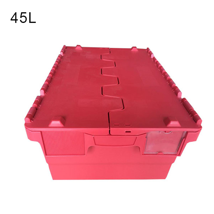 large plastic box with lid