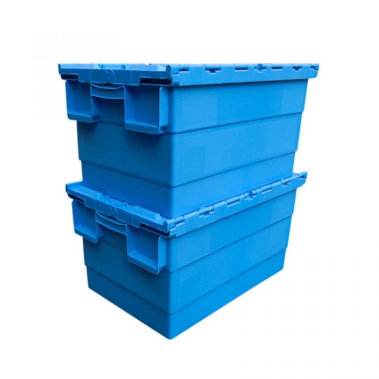 large plastic crate with lid Rolling crates