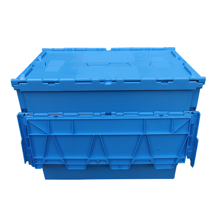 nestable storage plastic crate