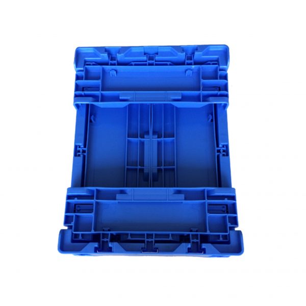 collapsible crate with lid