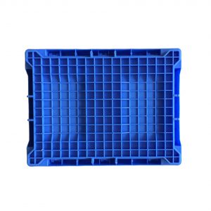 collapsible crate with lid