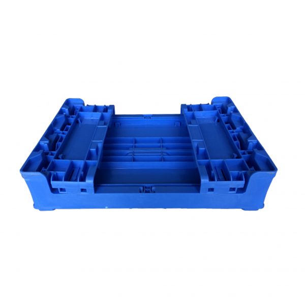 collapsible crate with lid