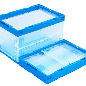 cesta de plástico plegable