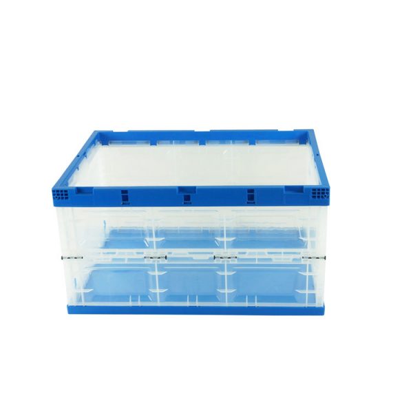 collapsible plastic storage crates