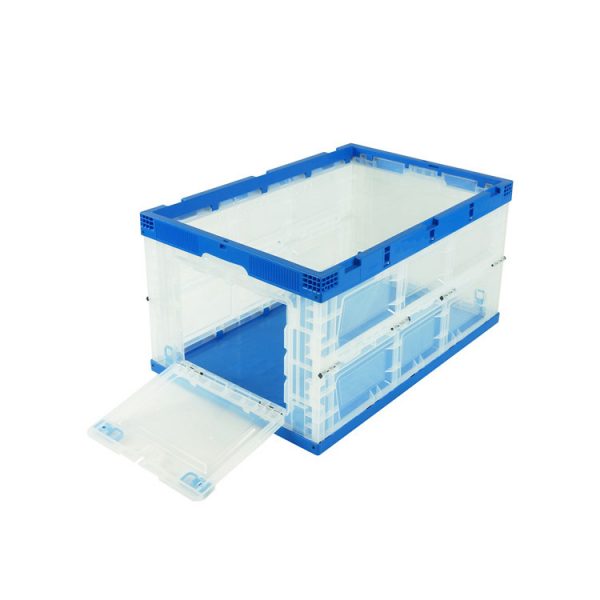 collapsible plastic storage crates