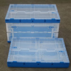 caja de plástico plegable