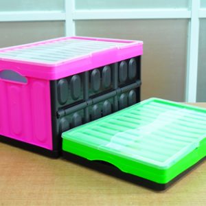 cesta plegable de plástico