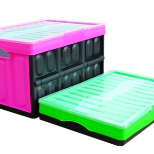 caja de plástico plegable