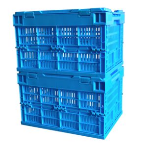 caja de plástico plegable