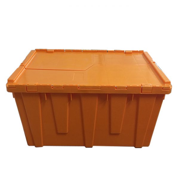 caja logística encajable de plástico