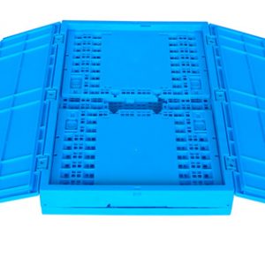 cajas de plástico con tapa plegable