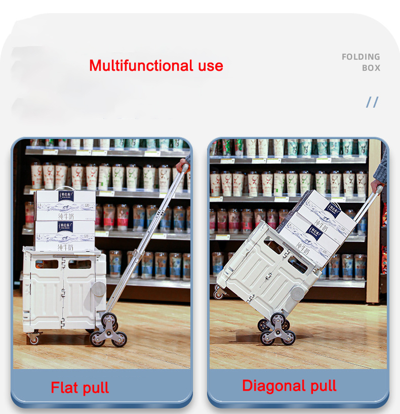 collapsible crate with wheels