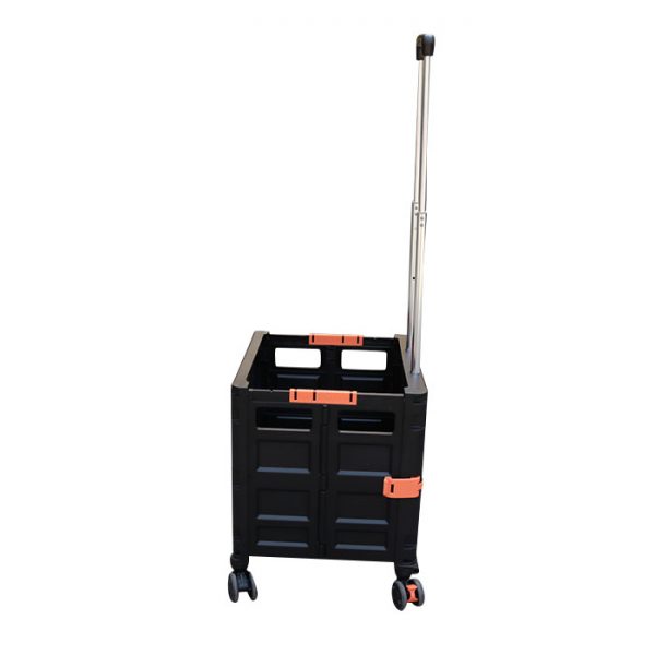 rolling storage crate with handle