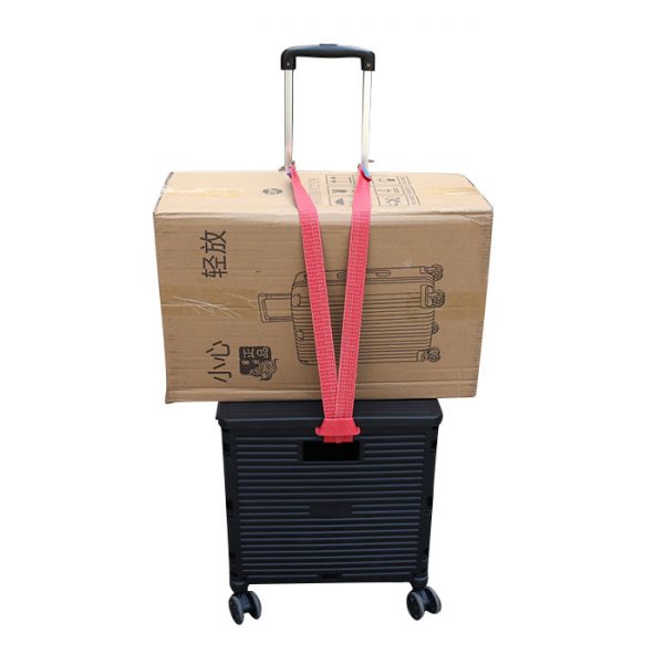 rolling storage crate with handle