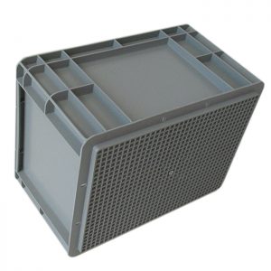 stackable turnover crate