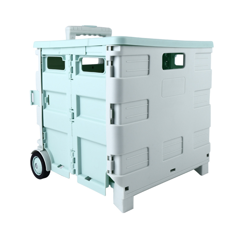 Collapsible Rolling Utility Crate